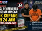 Satpam Pembunuh Rekan Kerja Ditangkap Kilat