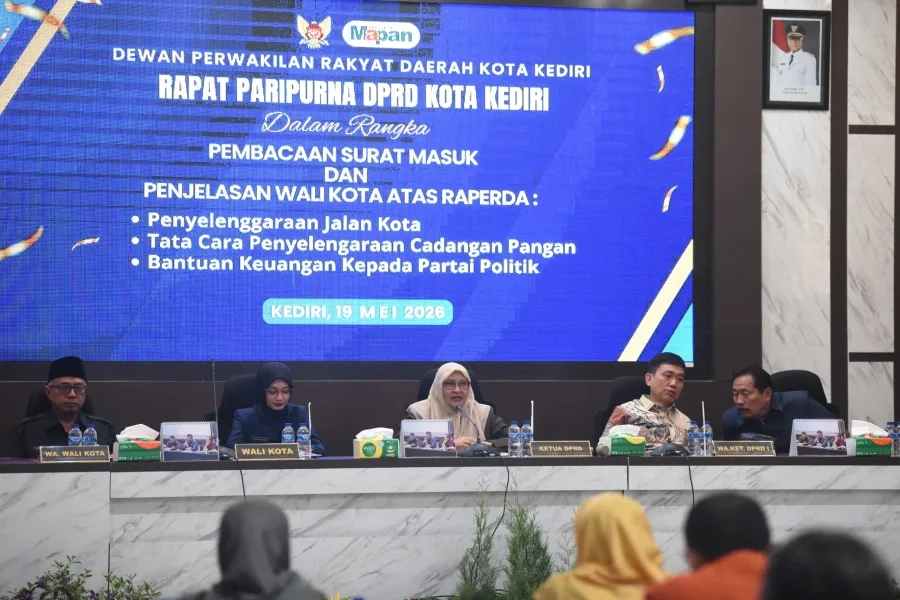 Tiga Raperda Disorot, Pemkot Kediri Didesak Transparan