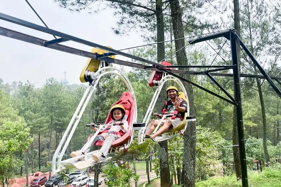 Wisata Keluarga Mojokerto Ramai Diburu Libur Sekolah