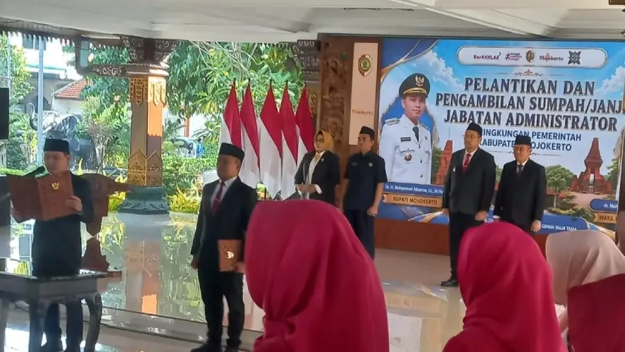 30 ASN Dilantik, Bupati Tekankan Integritas Pelayanan
