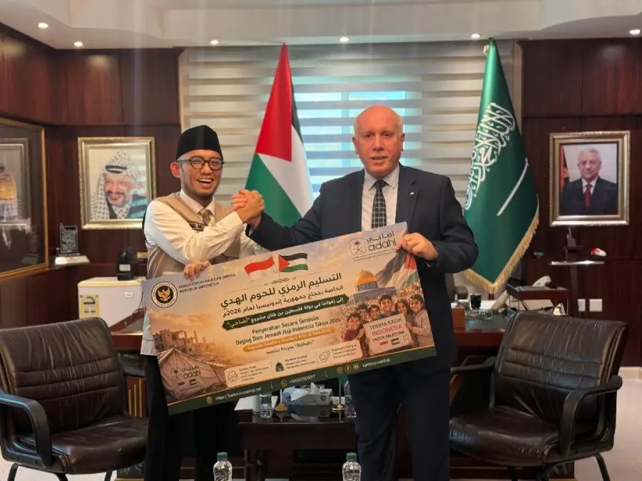 Dam Jemaah Haji Disalurkan untuk Palestina