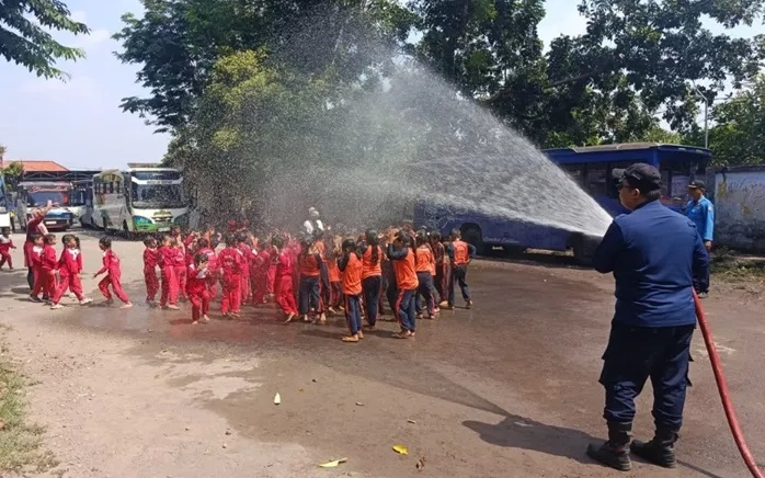 Edukasi Cegah Kebakaran, BPBD Jombang Sasar Anak TK