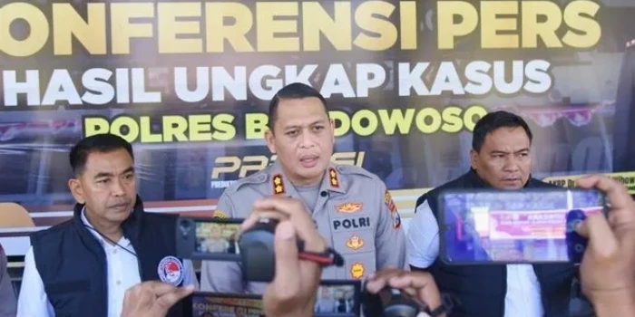 Empat Kasus Pencurian Terungkap, Polres Bondowoso Amankan Pelaku