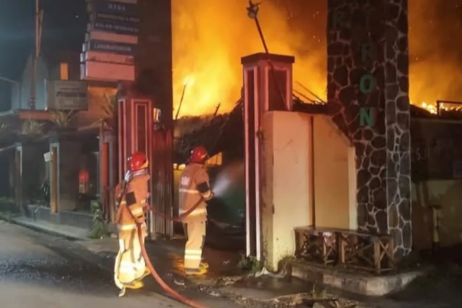 Kebakaran Puskesmas Tiron, Kerugian Tembus Rp1 Miliar