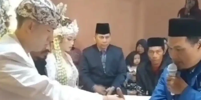 Mahar Rp580 Juta, Pernikahan WNA Taiwan Viral