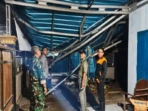 Pohon Tumbang Rusak Rumah Kader Posyandu