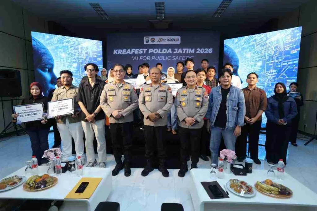 Polda Jatim Libatkan Generasi Muda Perangi Hoaks dengan AI