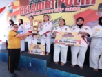 Polres Kediri Sapu Bersih, Raih Juara Umum Beladiri Polres Kediri Sapu Bersih, Raih Juara Umum Beladiri