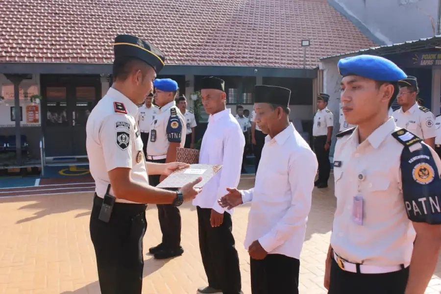 Remisi Dua Napi Lansia Hemat APBN Rp5,9 Juta