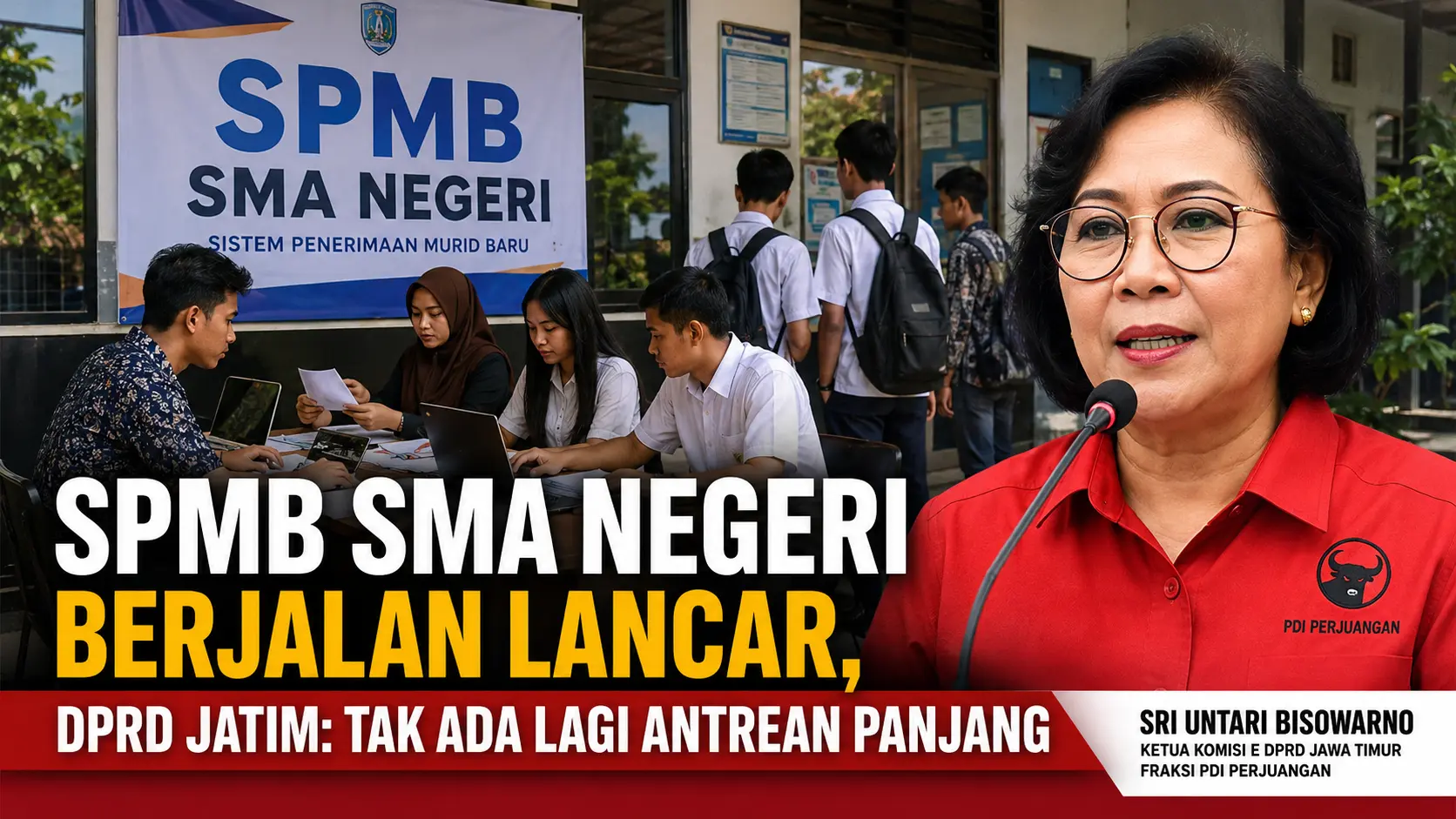 SPMB Jatim 2026 Minim Antrean, DPRD Soroti Perbaikan Sistem