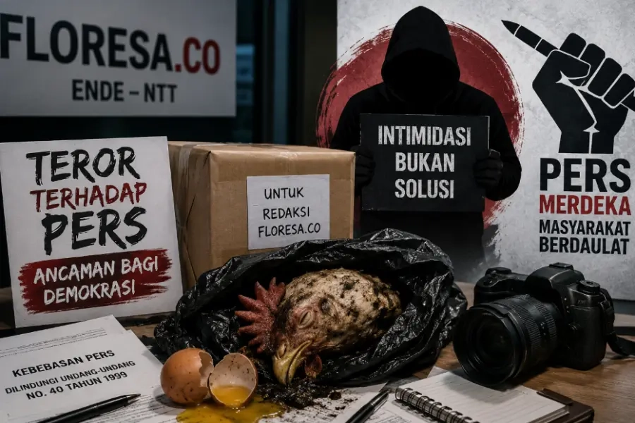 Teror Redaksi Floresa, Polisi Didesak Bertindak