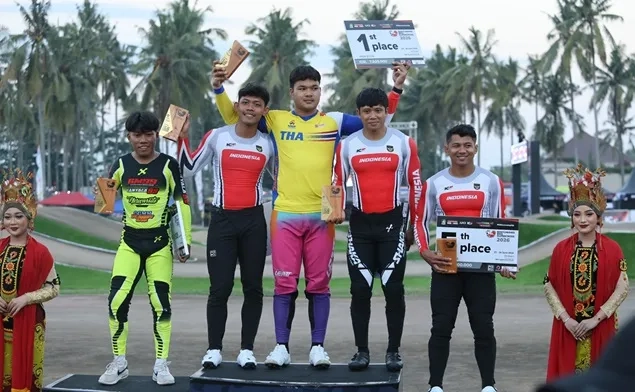 Thailand dan Indonesia Dominasi BMX Supercross Banyuwangi