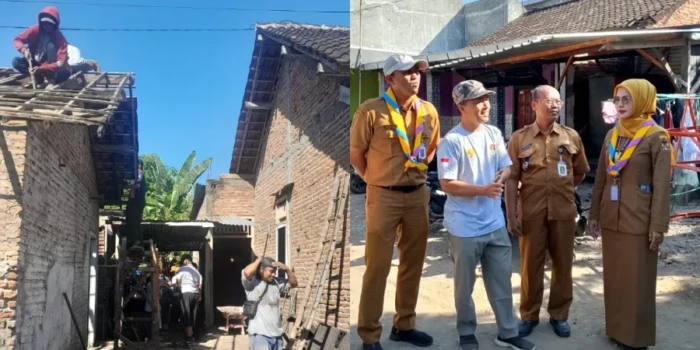 Tiga Rumah Warga Kediri Mulai Dibedah