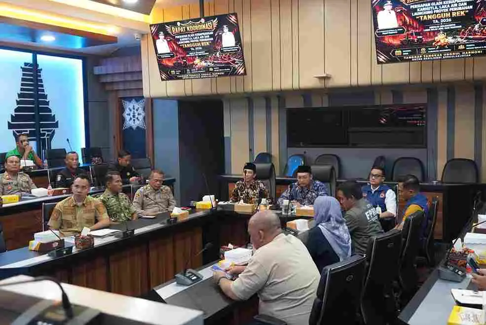 Wabup Mojokerto Perkuat Mitigasi Karhutla
