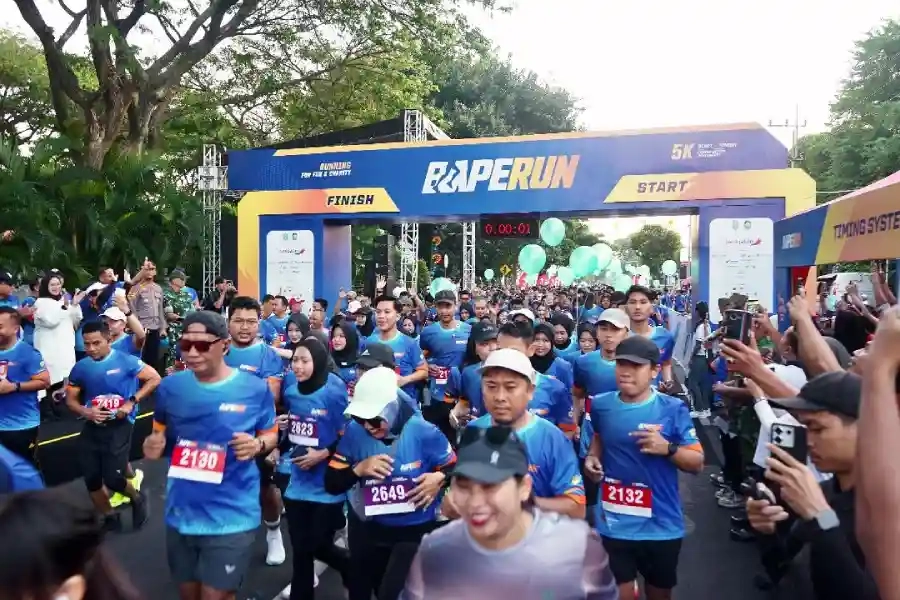 Baperun Banyuwangi Padukan Olahraga, Pajak, dan Aksi Sosial