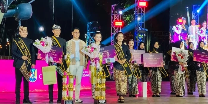 Cung Fitim dan Ndhuk Alexsa Menangi Duta Wisata Tuban