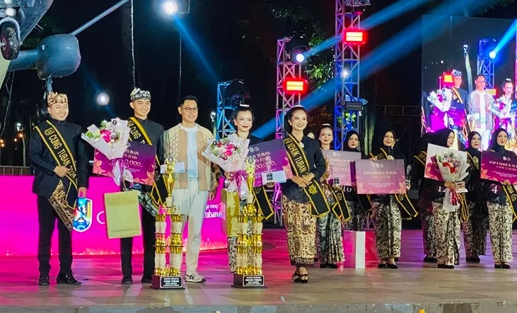 Cung Fitim dan Ndhuk Alexsa Menangi Duta Wisata Tuban