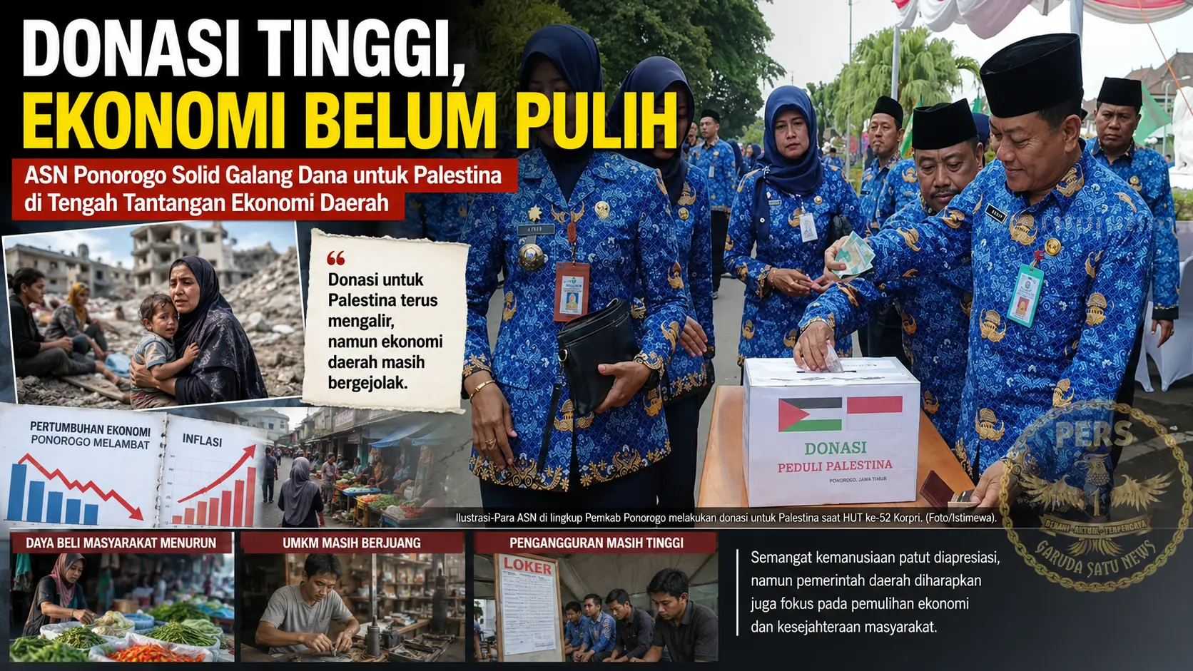 Donasi-Tinggi-Ekonomi-Belum-Pulih