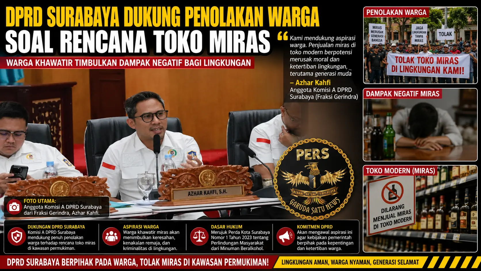 DPRD-Surabaya-Dukung-Penolakan-Warga-Soal-Rencana-Toko-Miras