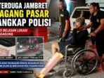 Dua Terduga Jambret Pedagang Pasar Ditangkap Polisii