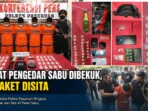 Empat Pengedar Sabu Dibekuk, 41 Paket Disita