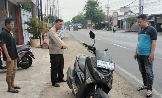 Gagal Curi Motor Saat Takziah, Pemuda Diamankan Warga
