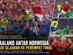 Haaland Antar Norwegia Ukir Sejarah ke Perempat Finaal Haaland Antar Norwegia Ukir Sejarah ke Perempat Finaal