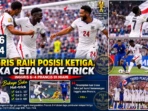 Inggris Raih Posisi Ketiga, Saka Cetak Hat-trick Inggris Raih Posisi Ketiga, Saka Cetak Hat-trick