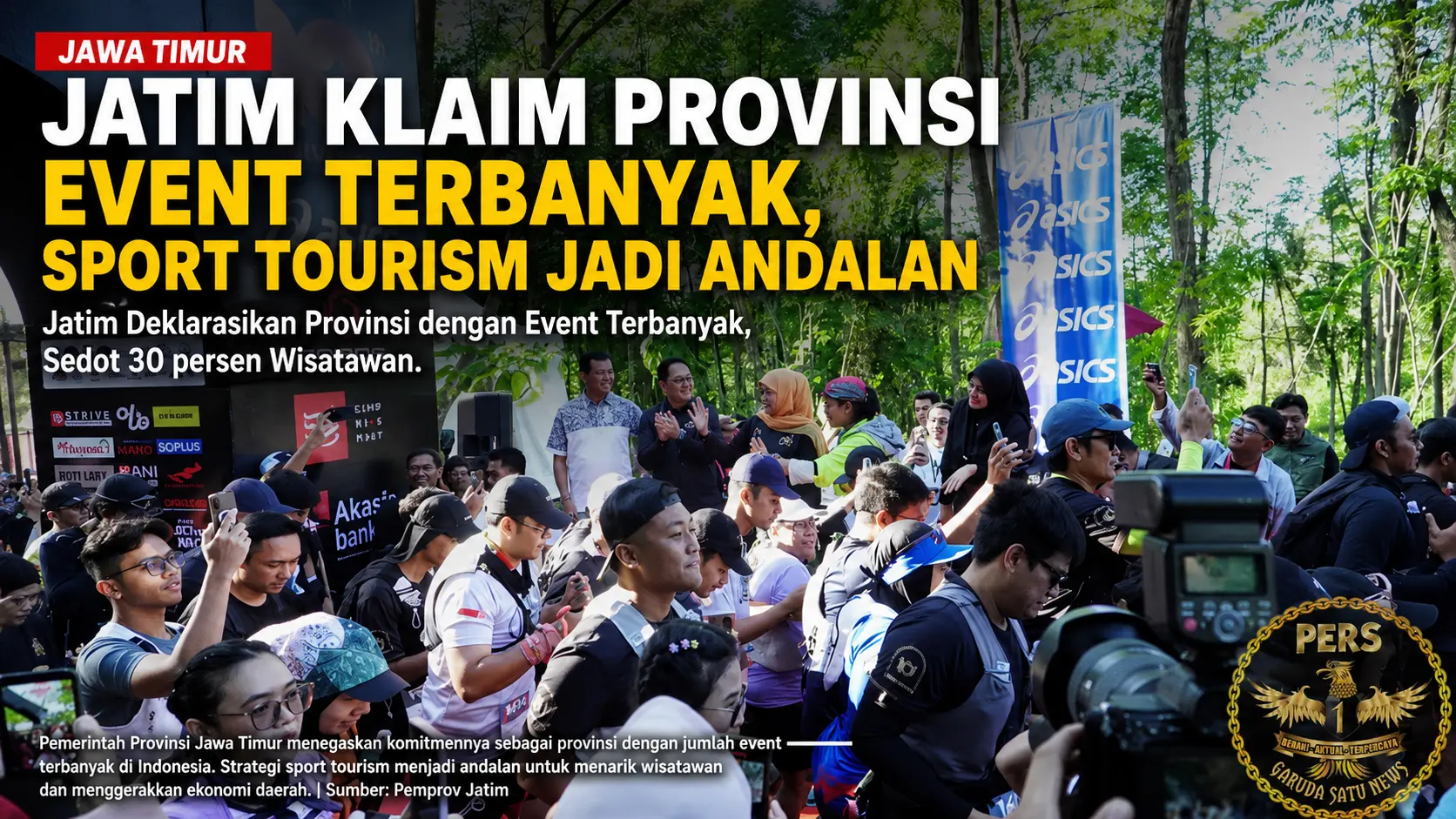 Jatim Klaim Provinsi Event Terbanyak, Sport Tourism Jadi Andalaan