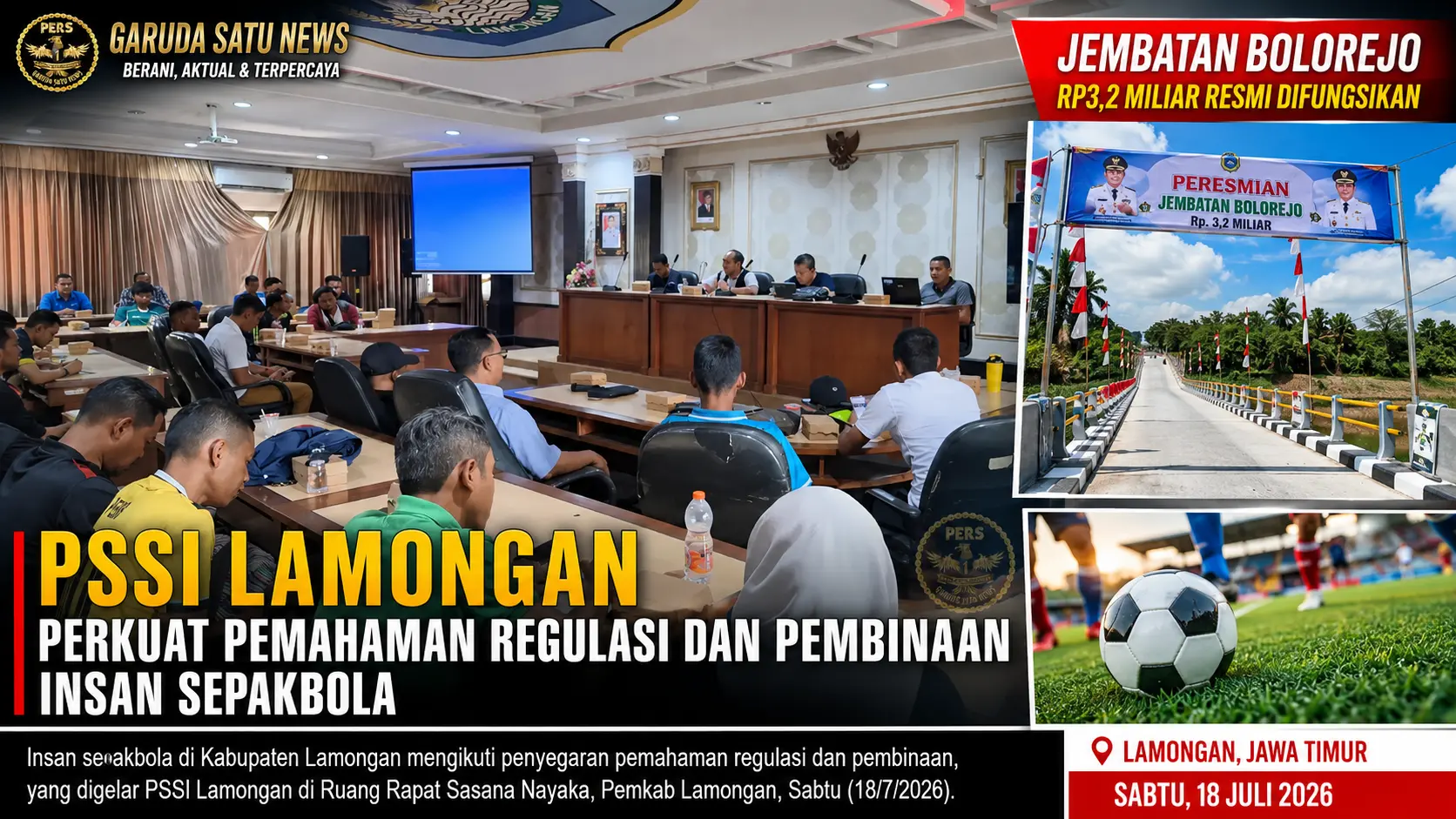 Jembatan Bolorejo Rp3,2 Miliar Resmi Difungsikan