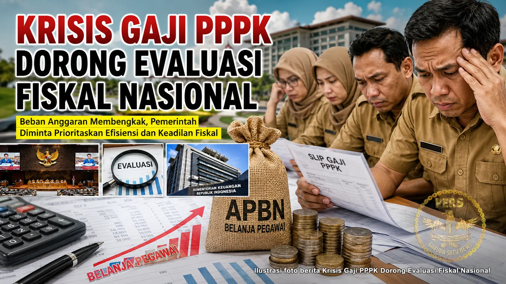Krisis Gaji PPPK Dorong Evaluasi Fiskal Nasional