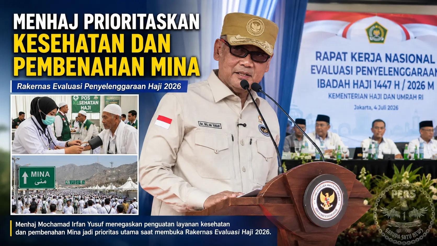 Menhaj Prioritaskan Kesehatan dan Pembenahaan Mina