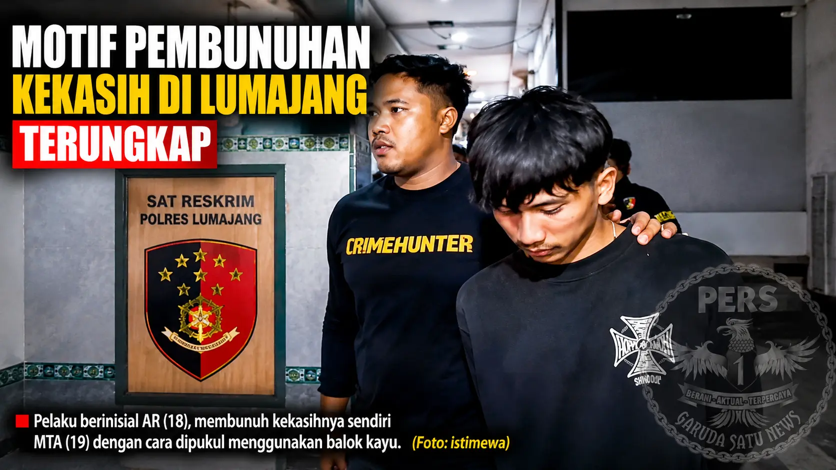 Motif Pembunuhan Kekasih di Lumajang Terungkap