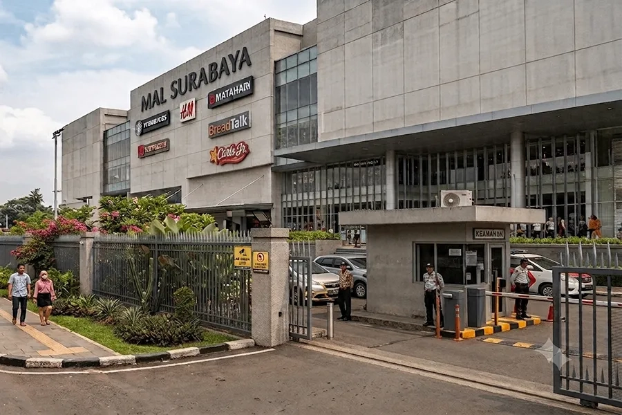 Pagar Besi Mal Surabaya Disorot, Pakar Ingatkan Dampaknya