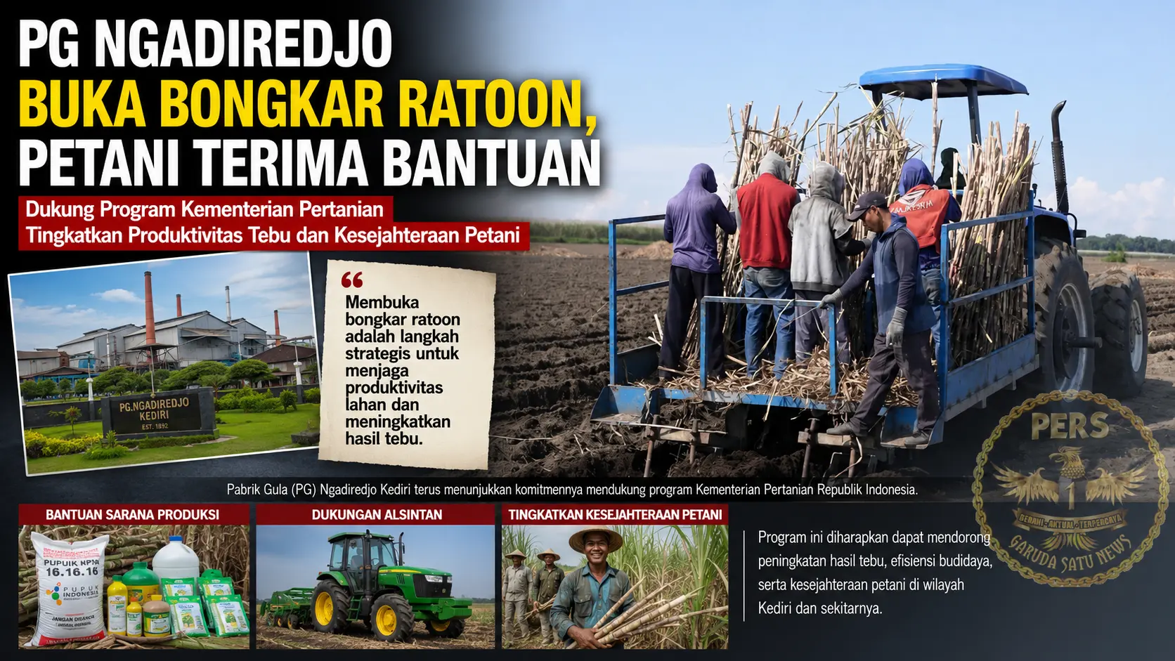 PG-Ngadiredjo-Buka-Bongkar-Ratoon-Petani-Terima-Bantuaan