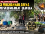Polisi-Musnahkan-Arena-Dugaan-Sabung-Ayam-Tulangan