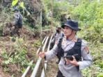 Polres Magetan Bangun Sekat Bakar Cegah Karhutla Lawu