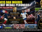 Prancis dan Inggris Berebut Medali Perunggu Prancis dan Inggris Berebut Medali Perunggu