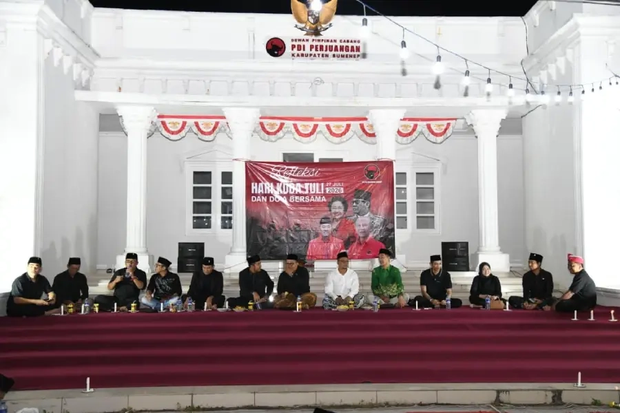 Refleksi Kudatuli, PDIP Sumenep Serukan Persatuan
