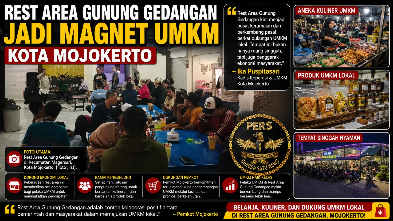 Rest-Area-Gunung-Gedangan-Jadi-Magnet-UMKM-Kota-Mojokerto