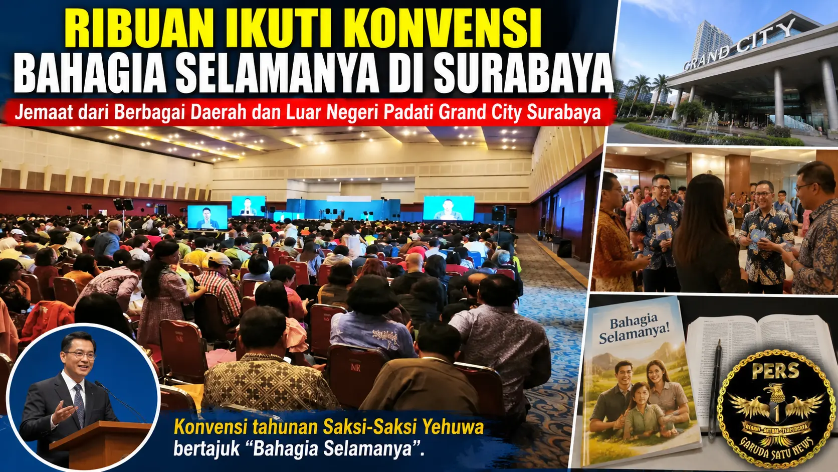 Ribuan Ikuti Konvensi Bahagia Selamanya di Surabaya