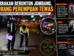 Tabrakan Beruntun Jombang, Seorang Perempuan Tewas Tabrakan Beruntun Jombang, Seorang Perempuan Tewas