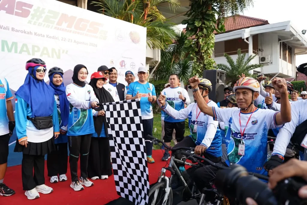 1.400 Peserta Ramaikan Funbike Jamnas 2 MGS di Kediri