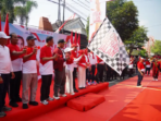 120 Regu Pelajar Ramaikan Gerak Jalan Merah Putih
