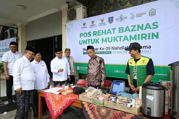 BAZNAS Hadirkan Layanan Sosial di Muktamar NU Jombang