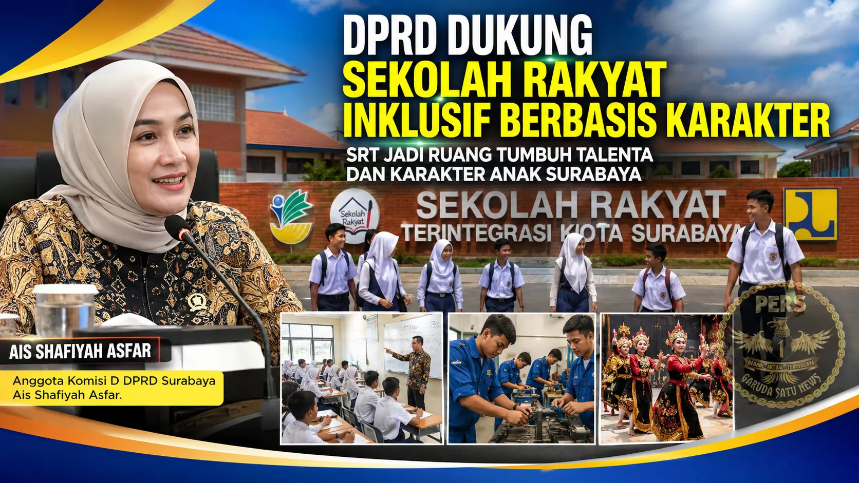 DPRD Dukung Sekolah Rakyat Inklusif Berbasis Karakter