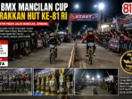 Drag BMX Mancilan Cup Semarakkan HUT Ke-81 RI