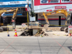 Drainase Jalan Sudirman Kediri Diperbesar, Genangan Dibidik Berkurang Drainase Jalan Sudirman Kediri Diperbesar, Genangan Dibidik Berkurang