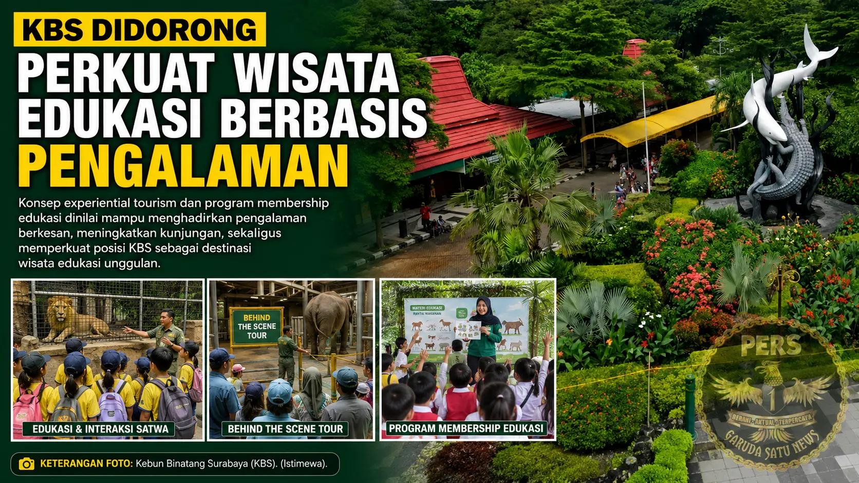 KBS Didorong Perkuat Wisata Edukasi Berbasis Pengalaman