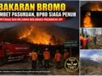 Kebakaran Bromo Merembet Pasuruan, BPBD Siaga Penuh